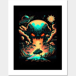 Alien Invasion 2 Posters and Art